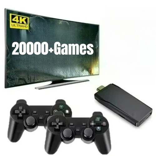 Retro game stick console - 4k, tv