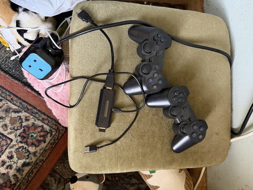 Retro game stick with - with, 2