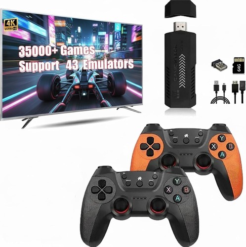 Retro gaming console - with, 4k