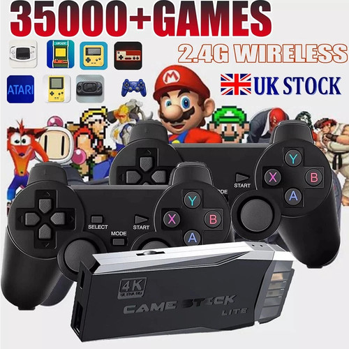Retro game stick console - 4k,