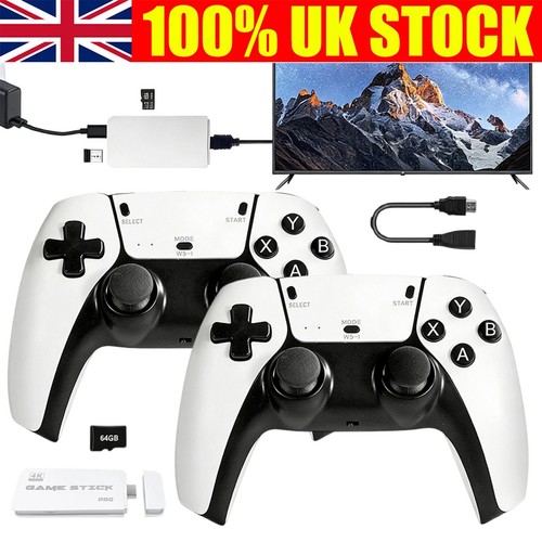 Retro game console with - retro,